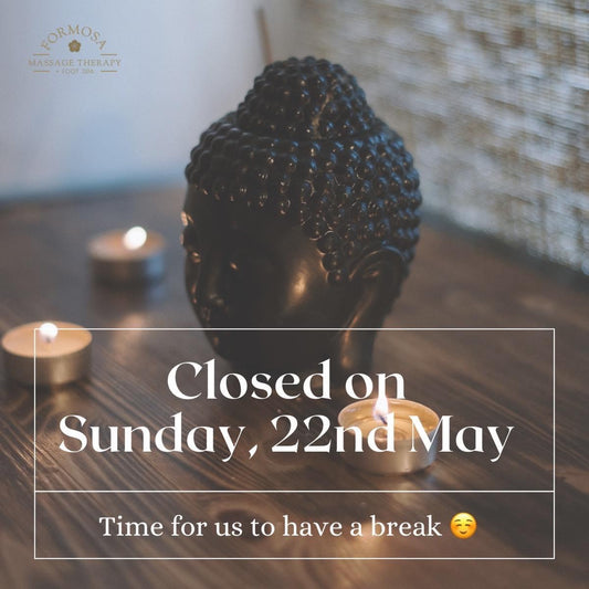 We’ll be closed next Sunday 22nd of May. And all other days are open as usual