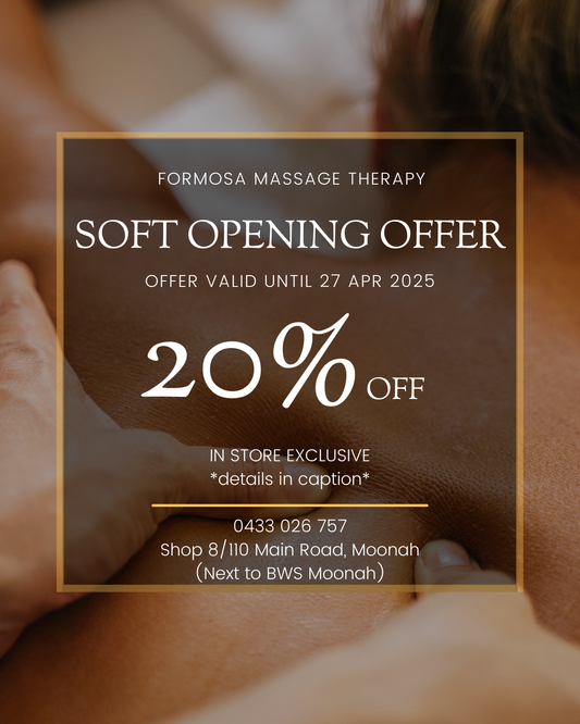 🎉 Soft Opening Special | New Location in Moonah 🎉