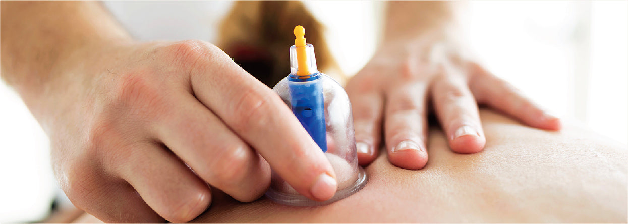 Cupping Massage | This therapy is an ancient healing therapy of releasing the toxins from body tissue and organs. During a cupping session, our therapist places specials cups on your skin and manually pumped to create a suction. 