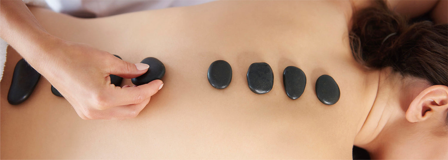 Hot Stone Massage | This treatment uses smooth and heated stones to massage different parts of your body. It is best for people who have muscle pain and tension or who simple want to release stress and have a deeply relaxation.